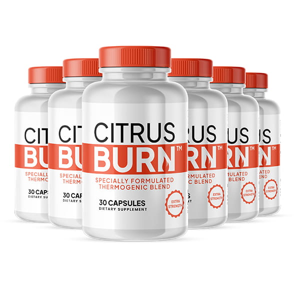 CitrusBurn™ supplement bottles — official product